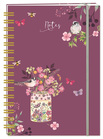Flowerpot & Bird - Notebook