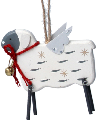 Sheep with Tin Wings
