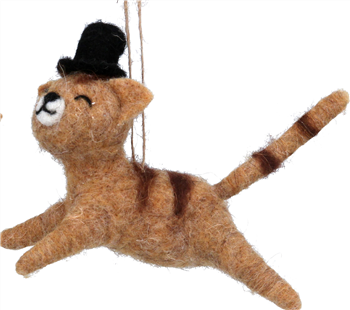 Leaping Cat - Hat