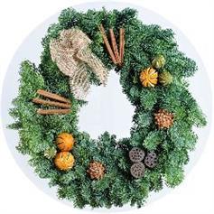 Christmas Cracker Wreath - 12"