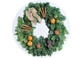 Christmas Cracker Wreath - 12"