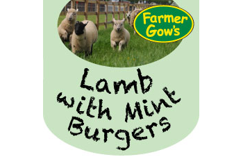 Lamb burgers - with Mint (pack of 4)