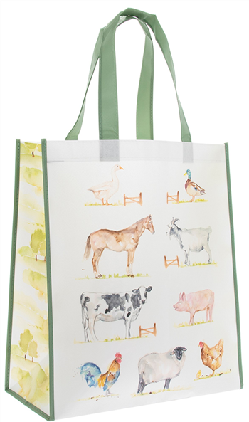 Shopper Bag - Farm Animals
