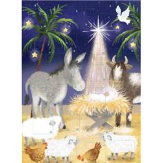 Farm Nativity Advent Calendar