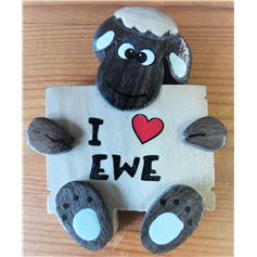 Fridge magnet - I Love Ewe