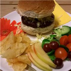 Burger - Lamb with Cheese - Gluten Free