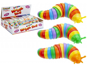 Rainbow Fidget Wriggle Slug