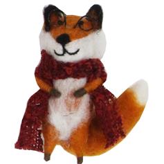 Fox with Scarf