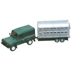 4x4 Livestock Trailer - green