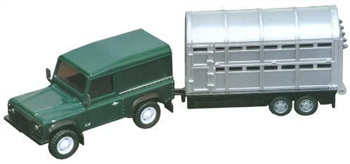 4x4 Livestock Trailer - green