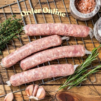Royal Pork Sausages with Herbs (pack of 6)