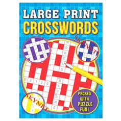 Large Print Crosswords