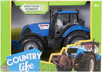 Country Life Tractor - large, blue
