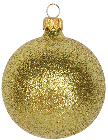 Gold Glitter Ball