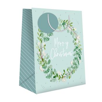 Mistletoe Wreath Gift Bag