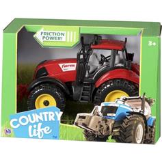 Country Life - Friction Power Tractor - red, medium