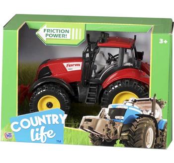 Country Life - Friction Power Tractor - red, medium