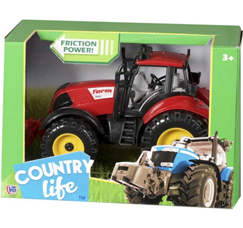 Country Life Tractor - large, red