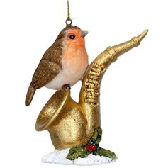 Robin and Saxophone