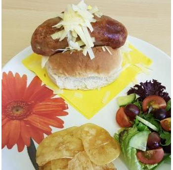 Hot Dog - Goat with Cheese