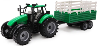 Country Life - Tractor & Trailer, large, assorted