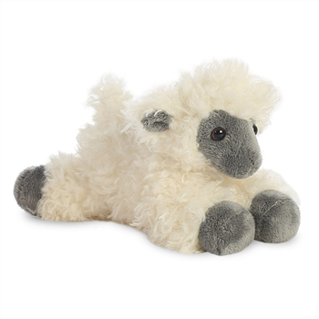 Mini Flopsie - Black Faced Sheep, 8"