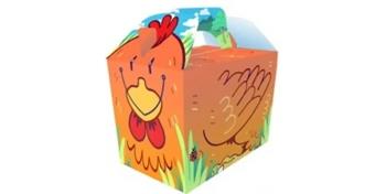 Lunch / Tea box - with egg sandwich