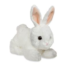 Mini Flopsie - Baby Bunny White, 8"