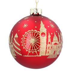 London Scene - Red & Gold