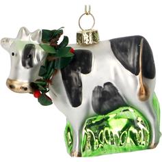 Cow - painted glass