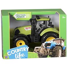 Country Life - Friction Power Tractor - green, medium