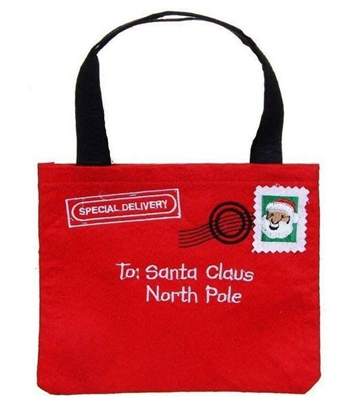 Felt 'Letter to Santa' Bag - Special Delivery