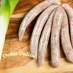 Pork Sausages with Leek (pack of 6)
