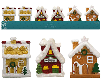 Glittery Christmas House