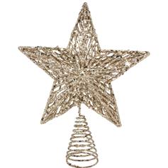 Star Tree Topper, gold/large