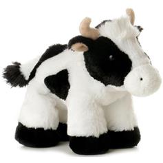 Mini Moo Cow, 8" (Mini Flopsie)