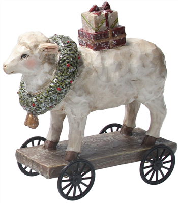 Sheep on Cart