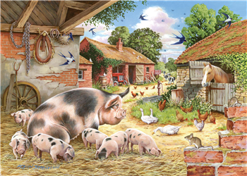 Poppy's Piglets BIG 500 puzzle