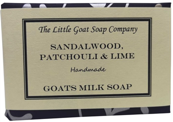 Sandalwood, Patchouli & Lime Goats Milk Soap