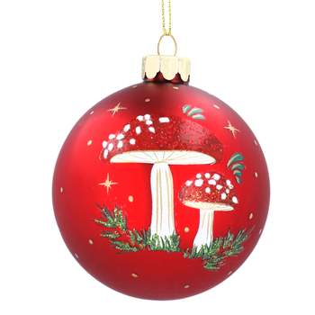 Toadstool Glass Ball