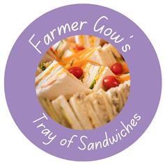 Food for adults - Tray of Sandwiches