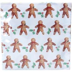 Gingerbread Men Paper Napkins