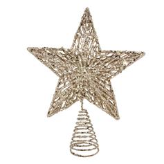 Star Tree Topper, gold/medium