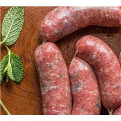 Sheep Sausages - with Mint