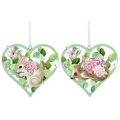 Mouse & Hedgehog in Hearts