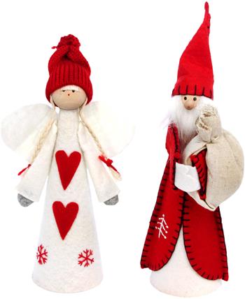 Angel & Santa Tree Toppers