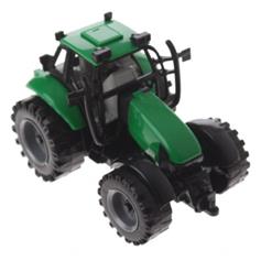 On the Farm - Friction Power Tractor - olive green