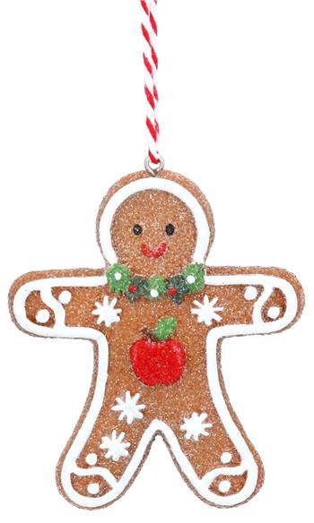 Gingerbread Man with Apple/Pudding