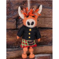 Hamish the Highland Cow decoration