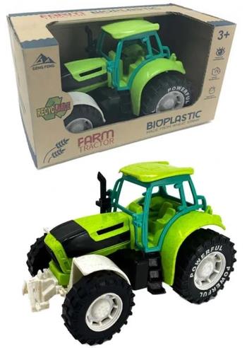 Bio-plastic Farm Tractor, 20cm